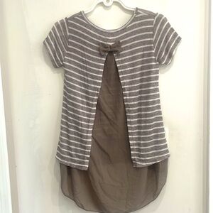 NWOT: : Elegant Short Sleeve Blouse